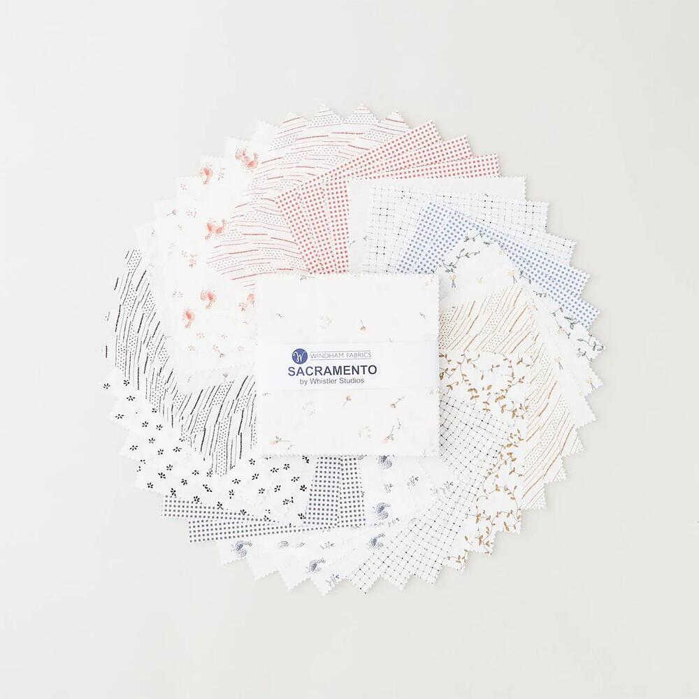 Sacramento Favorites Charm Pack by Whistler Studios for Windham Fabrics